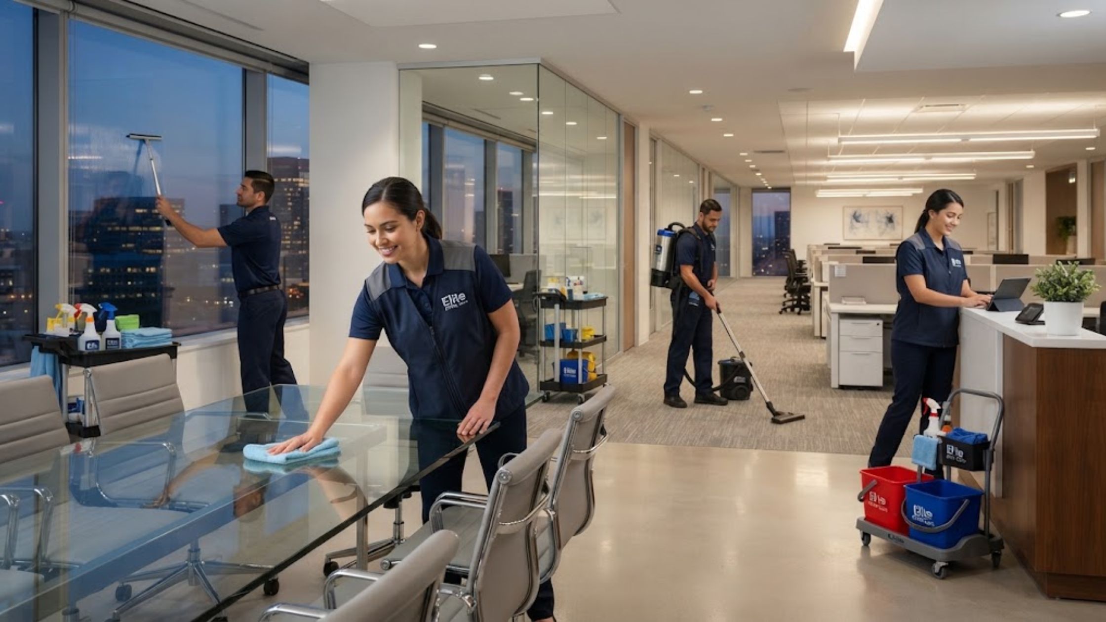 Why Partner with a Trusted Commercial Cleaning Company?